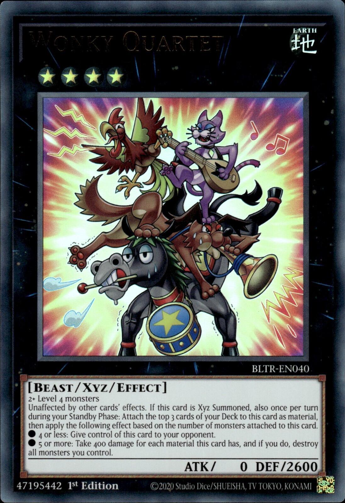 Wonky Quartet [BLTR-EN040] Ultra Rare | Good Games Adelaide SA