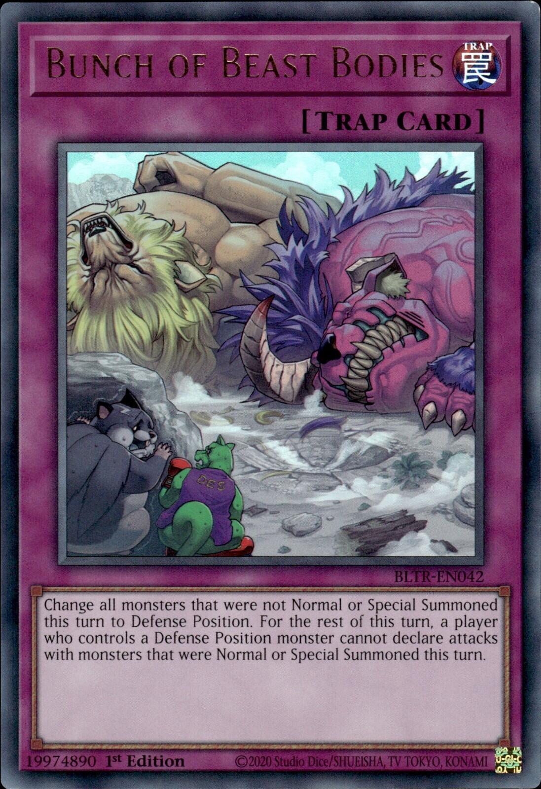 Bunch of Beast Bodies [BLTR-EN042] Ultra Rare | Good Games Adelaide SA
