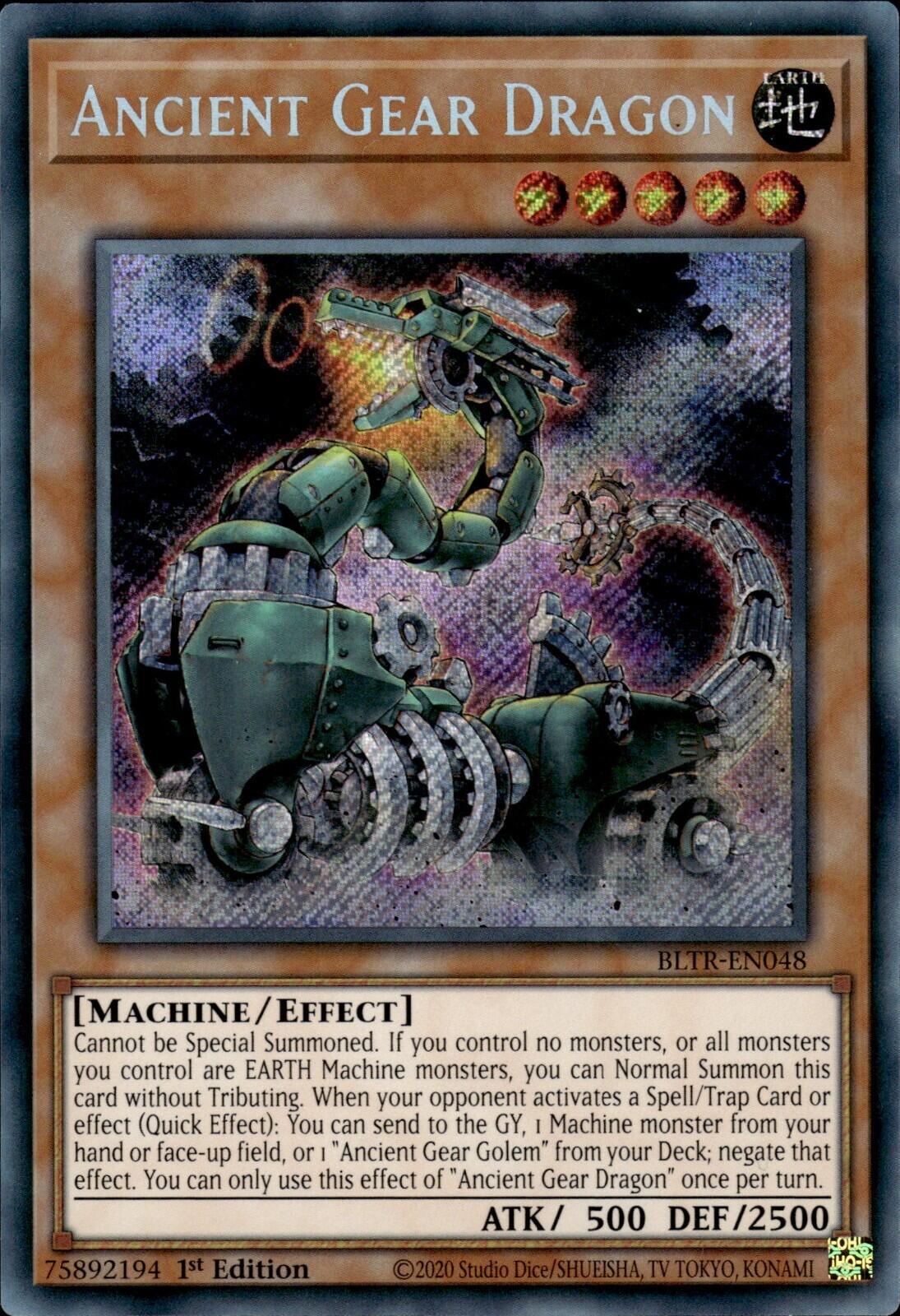 Ancient Gear Dragon [BLTR-EN048] Secret Rare | Good Games Adelaide SA