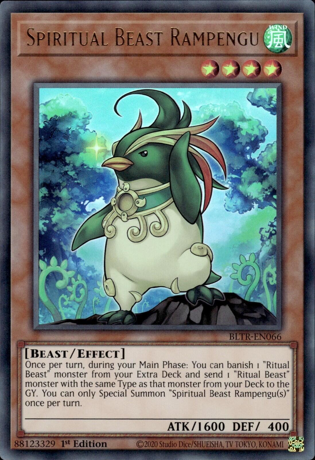 Spiritual Beast Rampengu [BLTR-EN066] Ultra Rare | Good Games Adelaide SA
