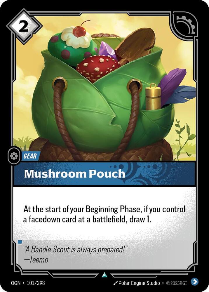 Mushroom Pouch 101/298 (Origins)  | Good Games Adelaide SA