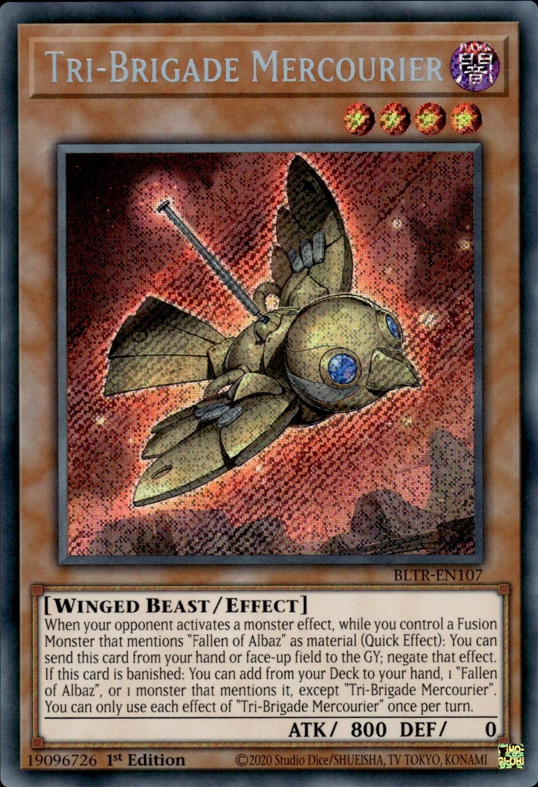 Tri-Brigade Mercourier [BLTR-EN107] Secret Rare | Good Games Adelaide SA