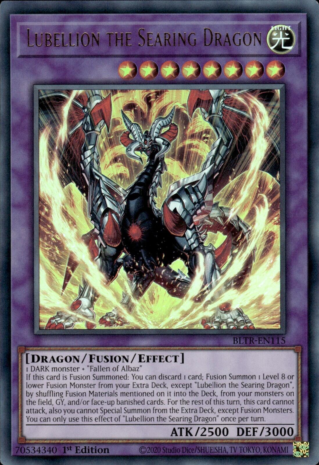 Lubellion the Searing Dragon [BLTR-EN115] Ultra Rare | Good Games Adelaide SA