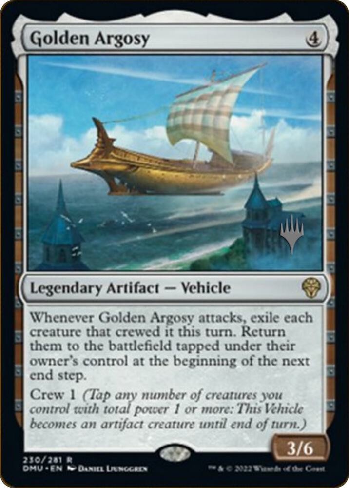 Golden Argosy 230 (Promo Pack: Dominaria United)  | Good Games Adelaide SA