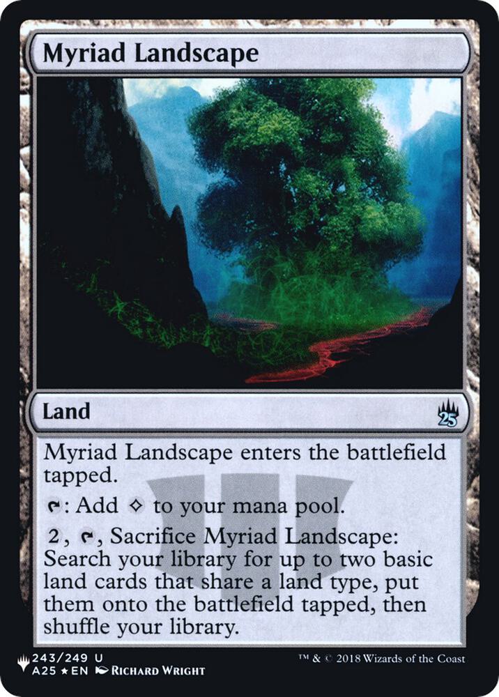 Myriad Landscape A25 243 (The List Reprints)  - Foil | Good Games Adelaide SA