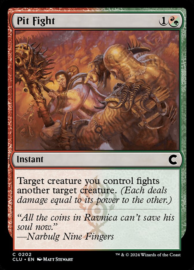 Pit Fight 202 (Ravnica: Clue Edition)  | Good Games Adelaide SA