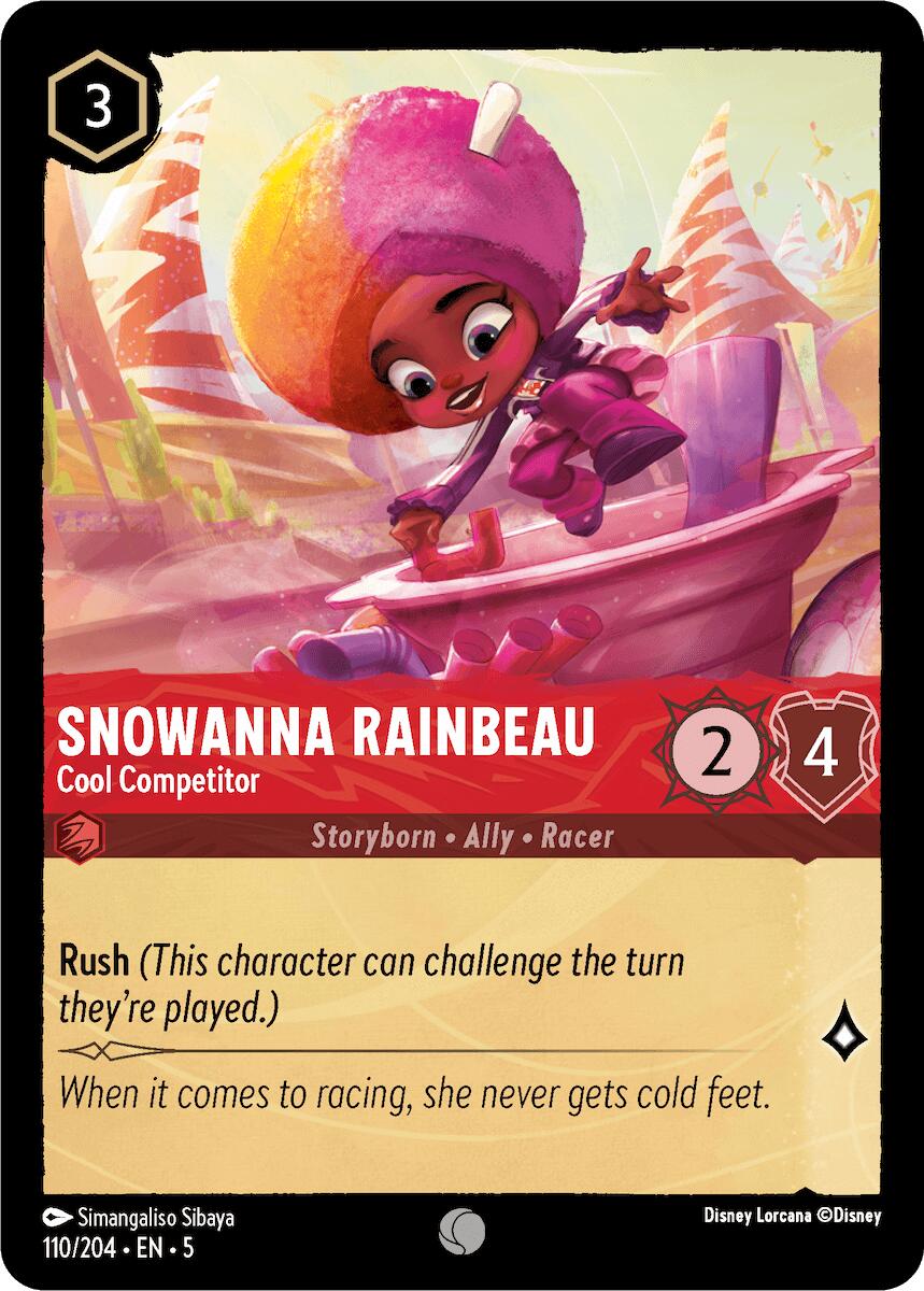 Snowanna Rainbeau - Cool Competitor (110/204) [Shimmering Skies] | Good Games Adelaide SA