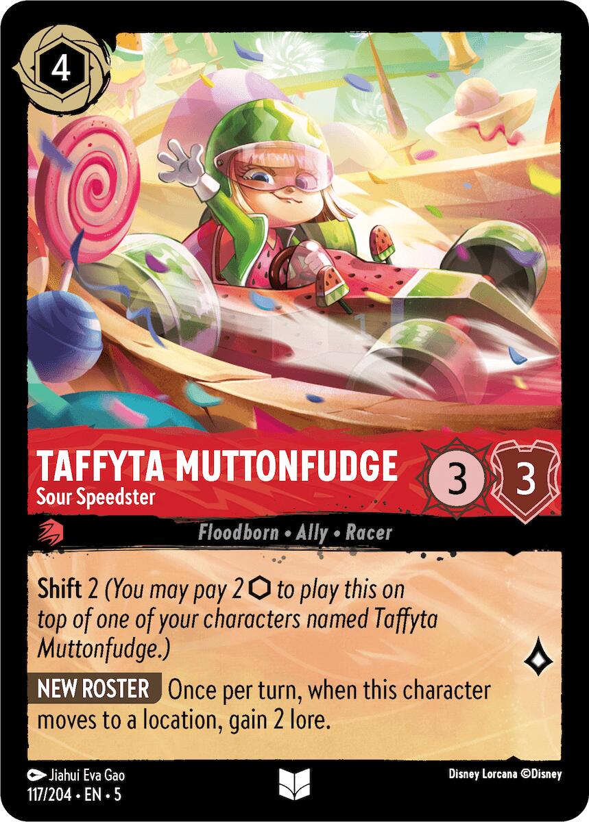 Taffyta Muttonfudge - Sour Speedster (117/204) [Shimmering Skies] | Good Games Adelaide SA