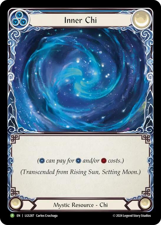 Rising Sun, Setting Moon // Inner Chi [LGS287] (Promo)  Rainbow Foil | Good Games Adelaide SA
