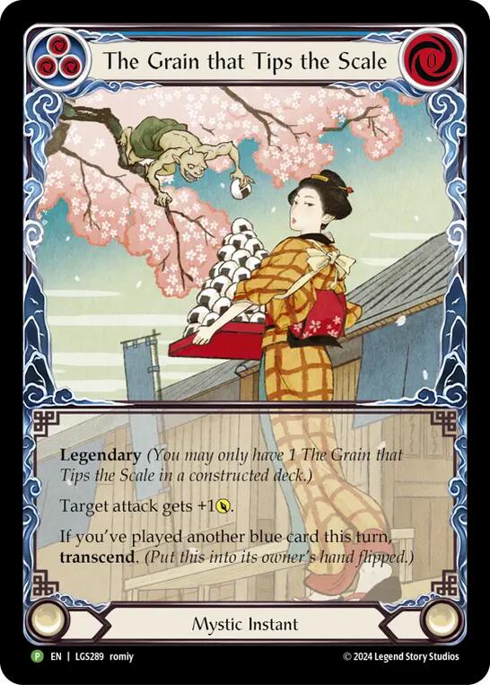 The Grain that Tips the Scale // Inner Chi [LGS289] (Promo)  Rainbow Foil | Good Games Adelaide SA