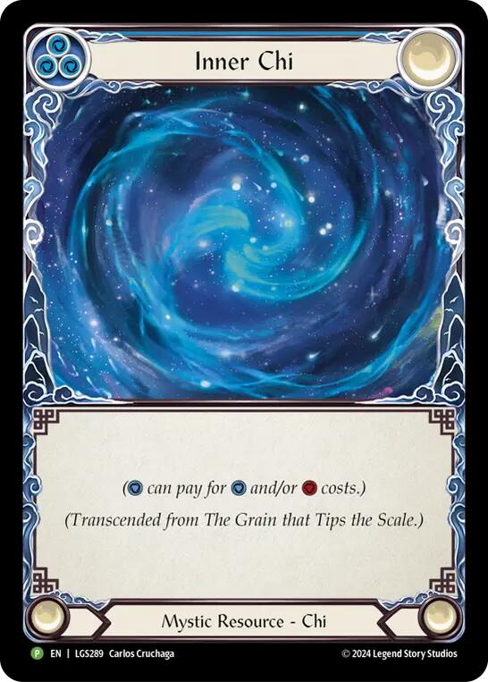 The Grain that Tips the Scale // Inner Chi [LGS289] (Promo)  Rainbow Foil | Good Games Adelaide SA