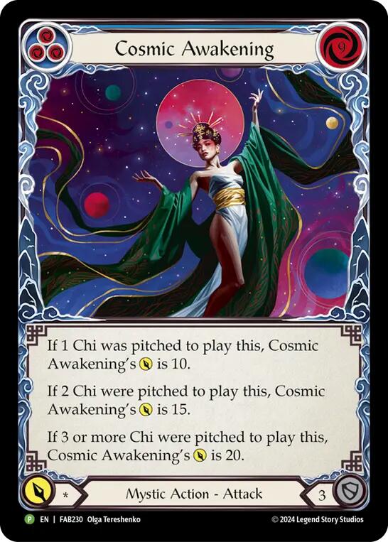 Cosmic Awakening [MST076] (Promo)  Cold Foil | Good Games Adelaide SA
