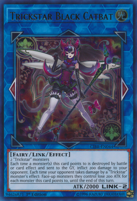 Trickstar Black Catbat [CIBR-EN044] Ultra Rare | Good Games Adelaide SA