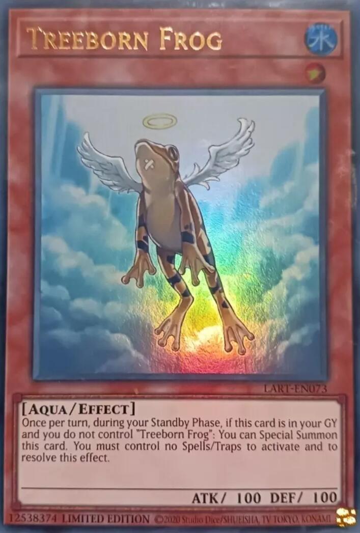 Treeborn Frog [LART-EN073] Ultra Rare | Good Games Adelaide SA