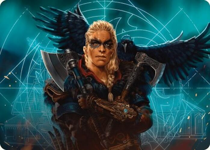 Eivor, Wolf-Kissed Art Card [Assassin's Creed Art Series] | Good Games Adelaide SA