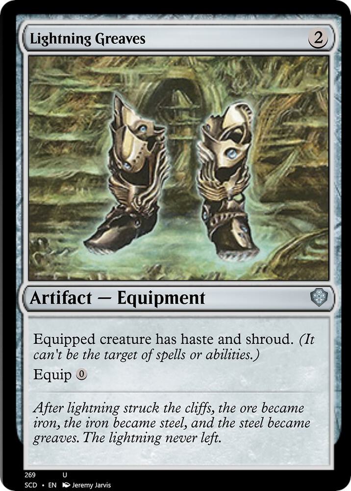 Lightning Greaves 269 (Starter Commander Decks)  | Good Games Adelaide SA