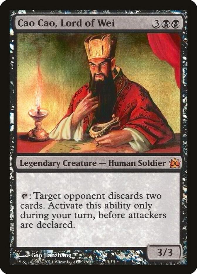 Cao Cao, Lord of Wei 1 (From the Vault: Legends)  - Foil | Good Games Adelaide SA