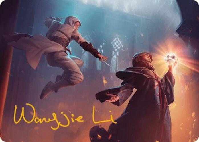 Mortify Art Card (Gold-Stamped Signature) [Assassin's Creed Art Series] | Good Games Adelaide SA