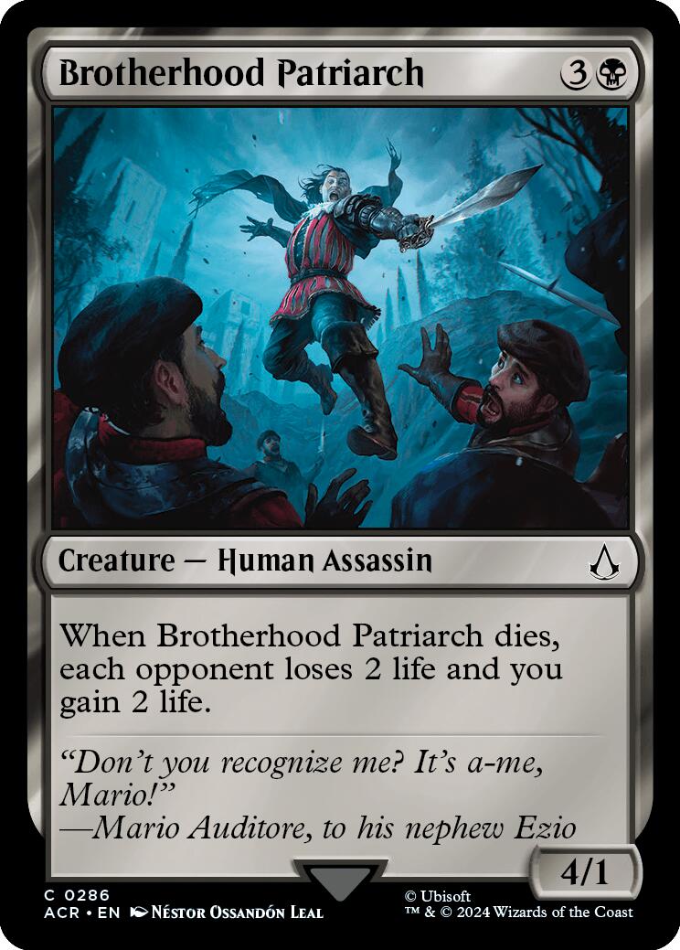 Brotherhood Patriarch [Assassin's Creed] | Good Games Adelaide SA