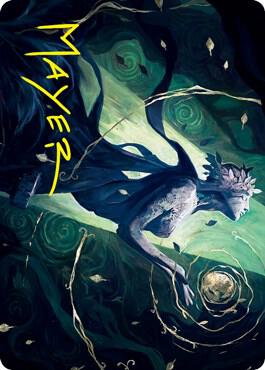 Natures Embrace Art Card Gold Stamped Signature 52 (Art Series: Innistrad: Crimson Vow)  | Good Games Adelaide SA