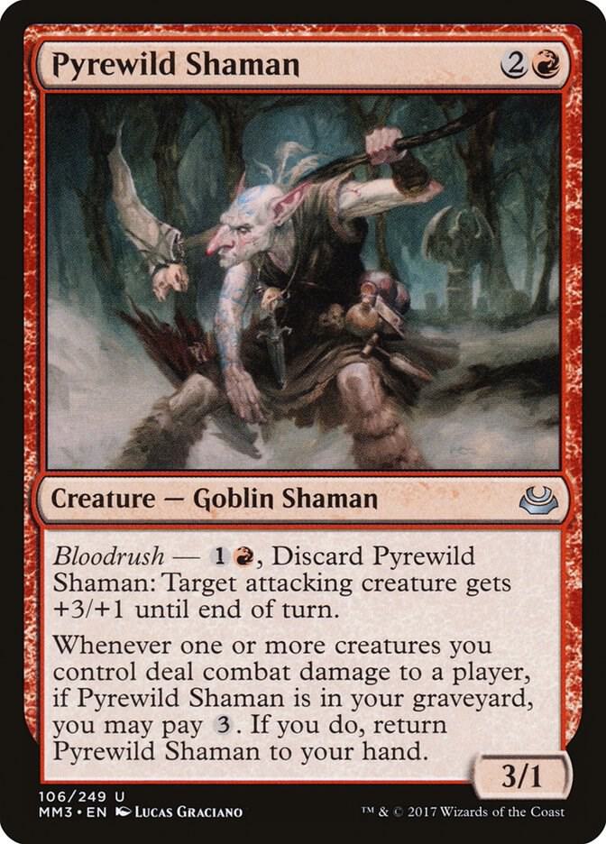 Pyrewild Shaman 106 (Modern Masters 2017)  - Foil | Good Games Adelaide SA