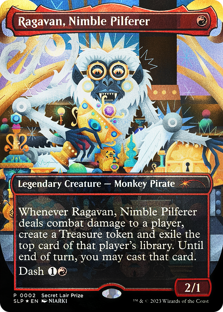 Ragavan, Nimble Pilferer (Borderless) [Secret Lair Showdown] | Good Games Adelaide SA