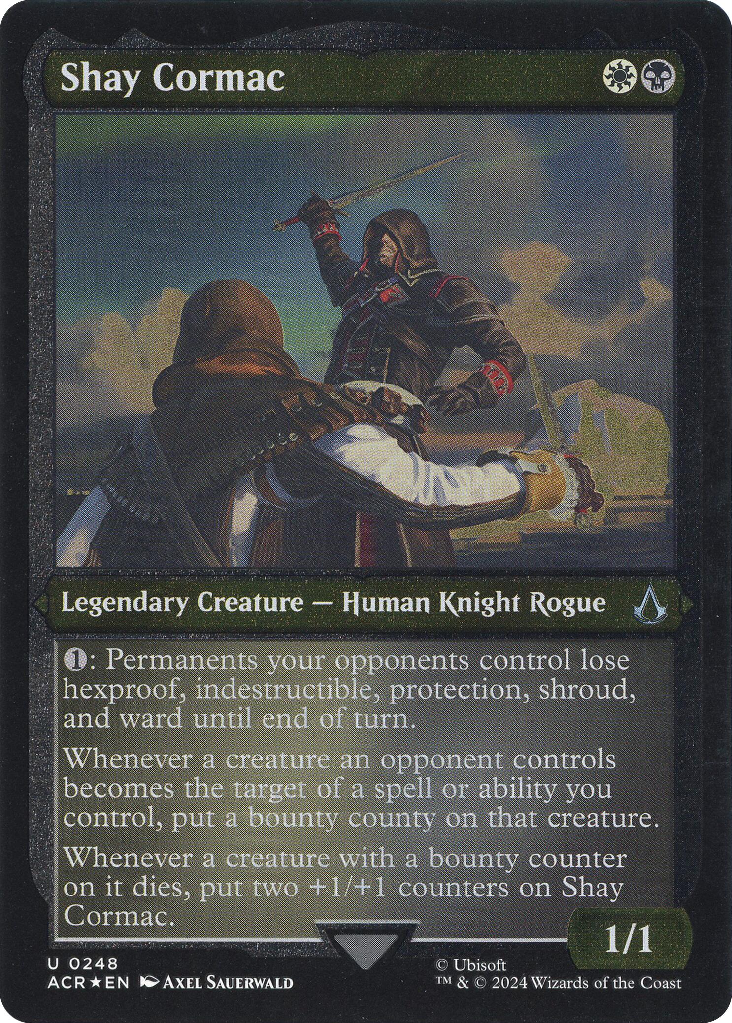 Shay Cormac (Foil Etched) [Assassin's Creed] | Good Games Adelaide SA