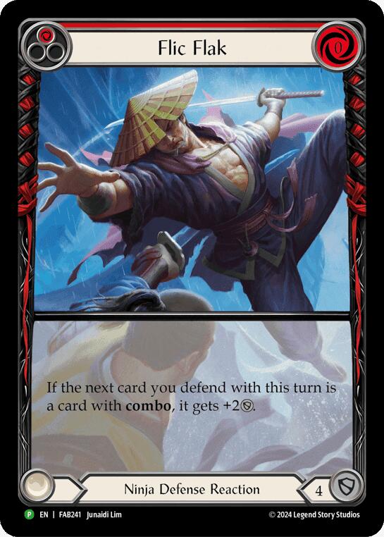 Flic Flak [FAB241] (Promo)  Rainbow Foil | Good Games Adelaide SA