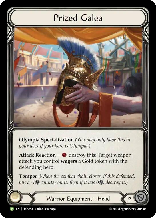 Prized Galea [LGS254] (Promo)  Cold Foil | Good Games Adelaide SA