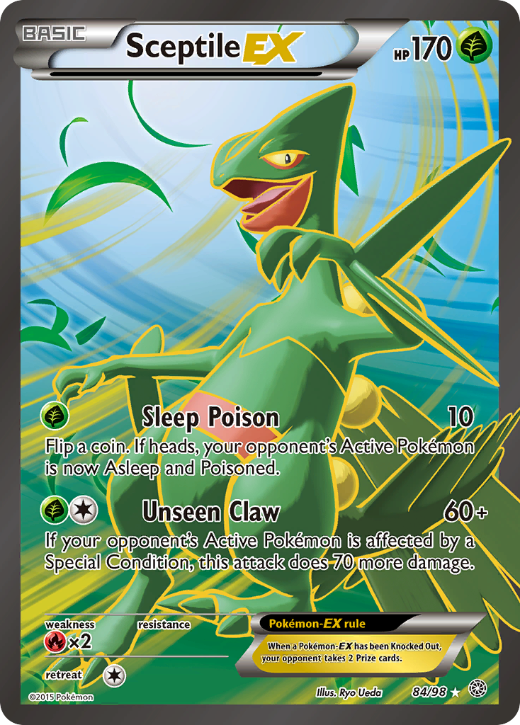 Sceptile EX (84/98) [XY: Ancient Origins] | Good Games Adelaide SA