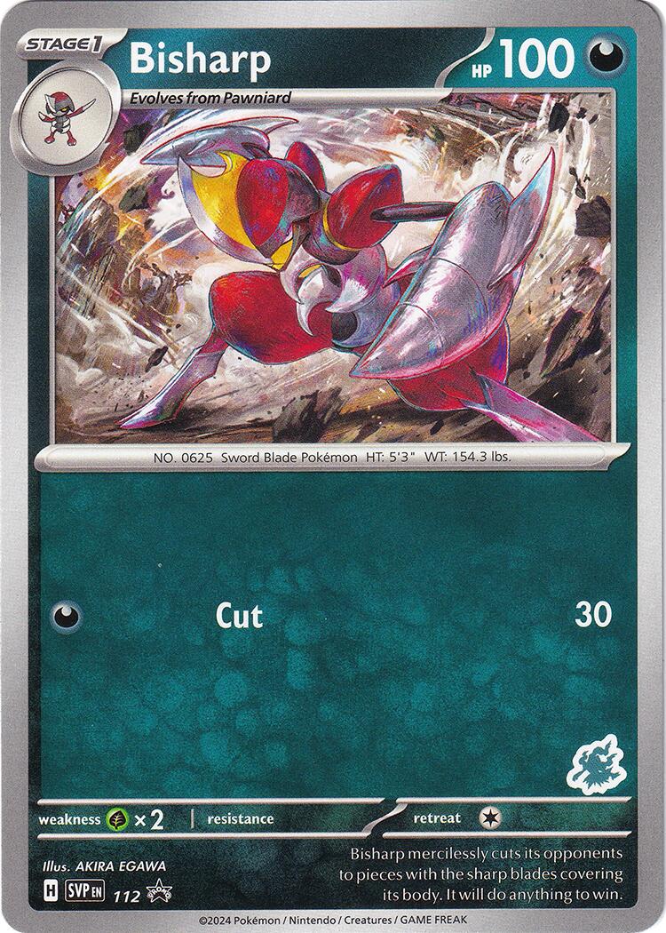 Bisharp (112) (Darkrai Deck) [Battle Academy 2024] | Good Games Adelaide SA