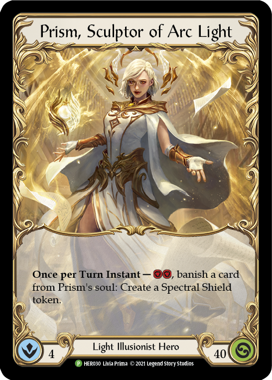 Prism, Sculptor of Arc Light [HER030] (Promo)  Cold Foil | Good Games Adelaide SA