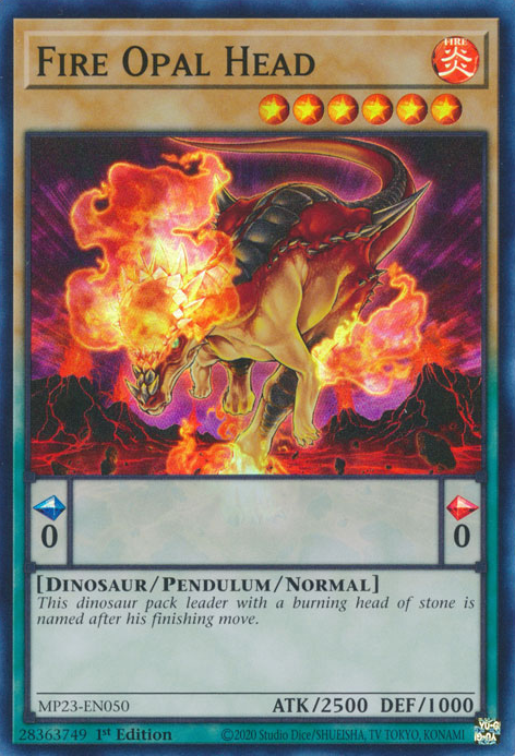 Fire Opal Head [MP23-EN050] Super Rare | Good Games Adelaide SA