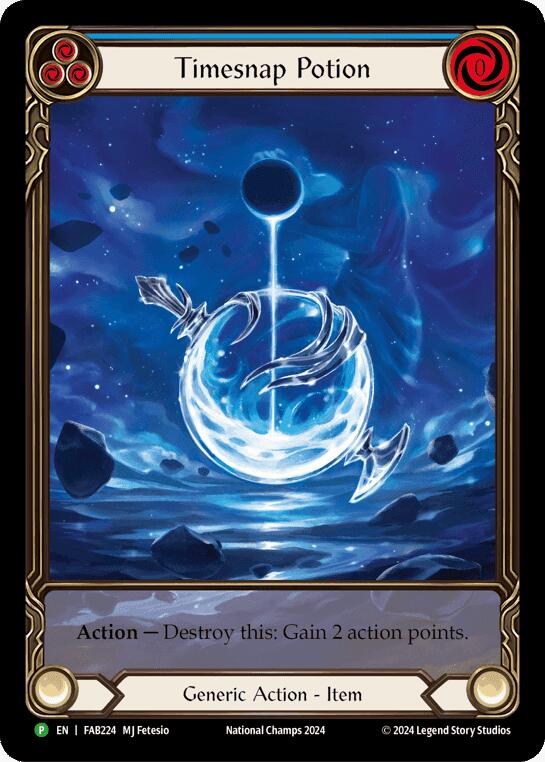 Timesnap Potion [FAB224] (Promo)  Cold Foil | Good Games Adelaide SA