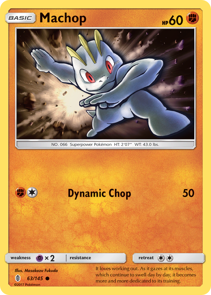 Machop (63/145) [Sun & Moon: Guardians Rising] | Good Games Adelaide SA