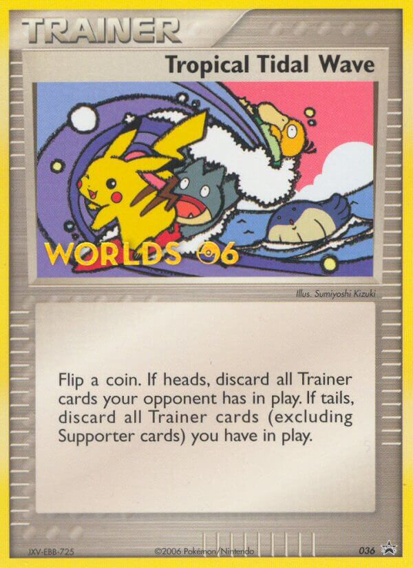 Tropical Tidal Wave (036) [Nintendo: Black Star Promos] | Good Games Adelaide SA