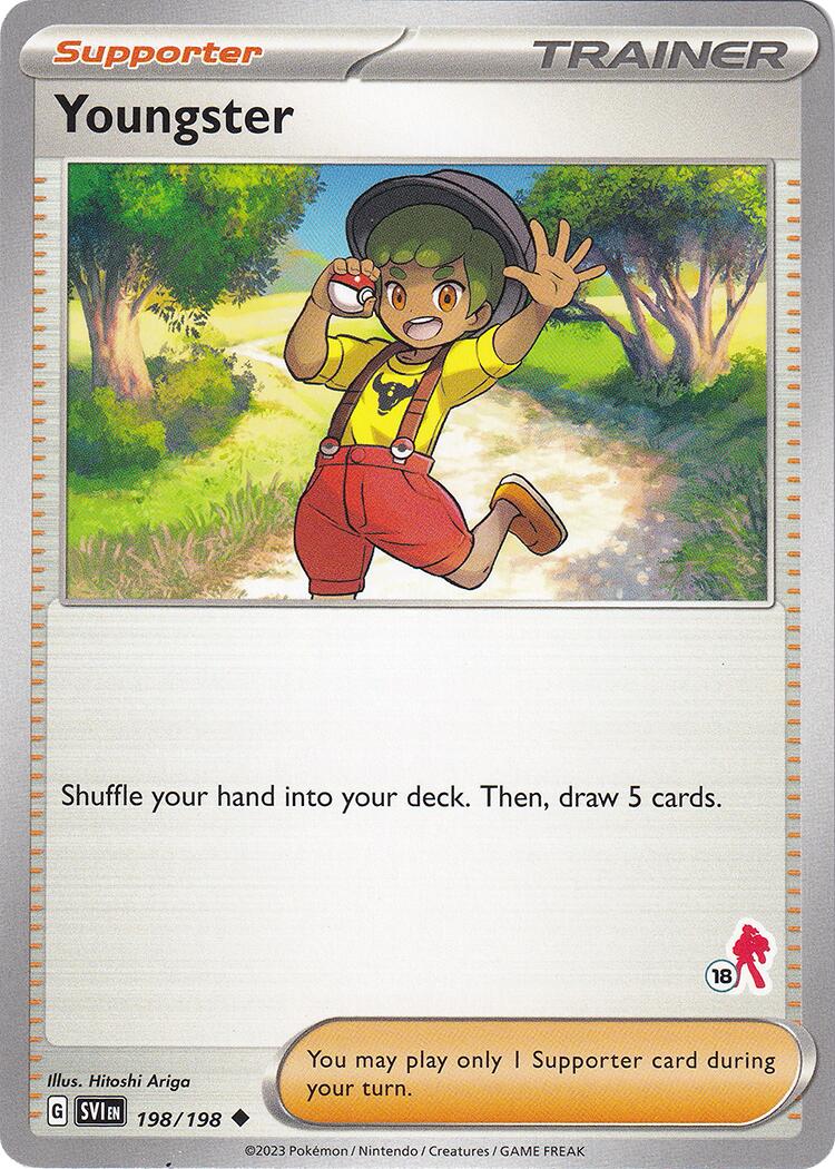 Youngster (198/198) (Armarouge Stamp #18) [Battle Academy 2024] | Good Games Adelaide SA