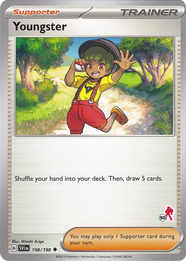 Youngster (198/198) (Armarouge Stamp #50) [Battle Academy 2024] | Good Games Adelaide SA