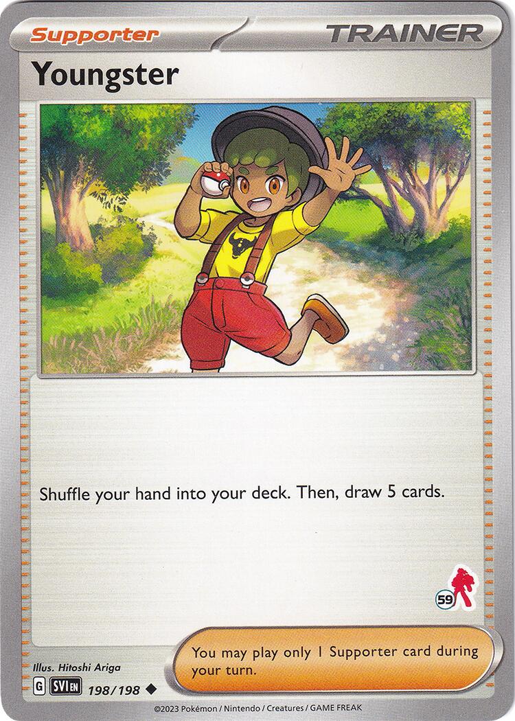 Youngster (198/198) (Armarouge Stamp #59) [Battle Academy 2024] | Good Games Adelaide SA