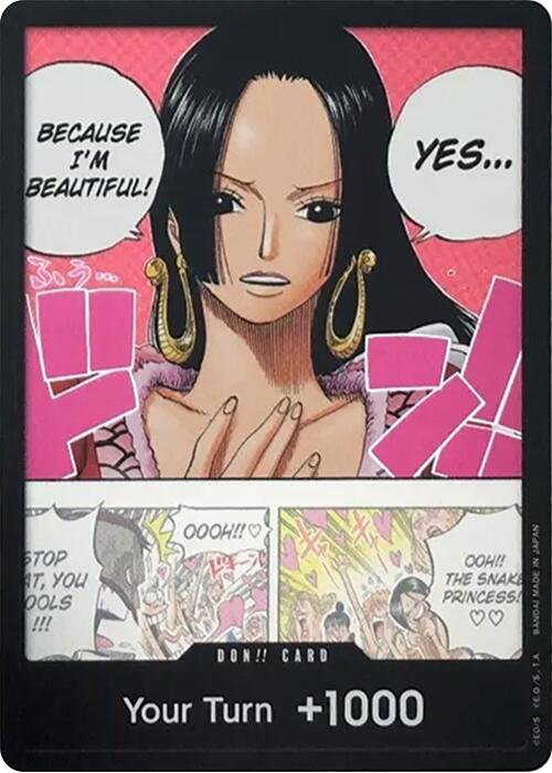 DON!! Card (Boa Hancock) (Double Pack Set Vol. 4) [500 Years in the Future] | Good Games Adelaide SA