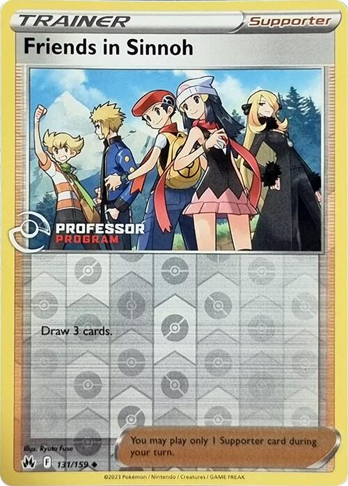 Friends in Sinnoh (131/159) (2023) [Professor Program Promos] | Good Games Adelaide SA