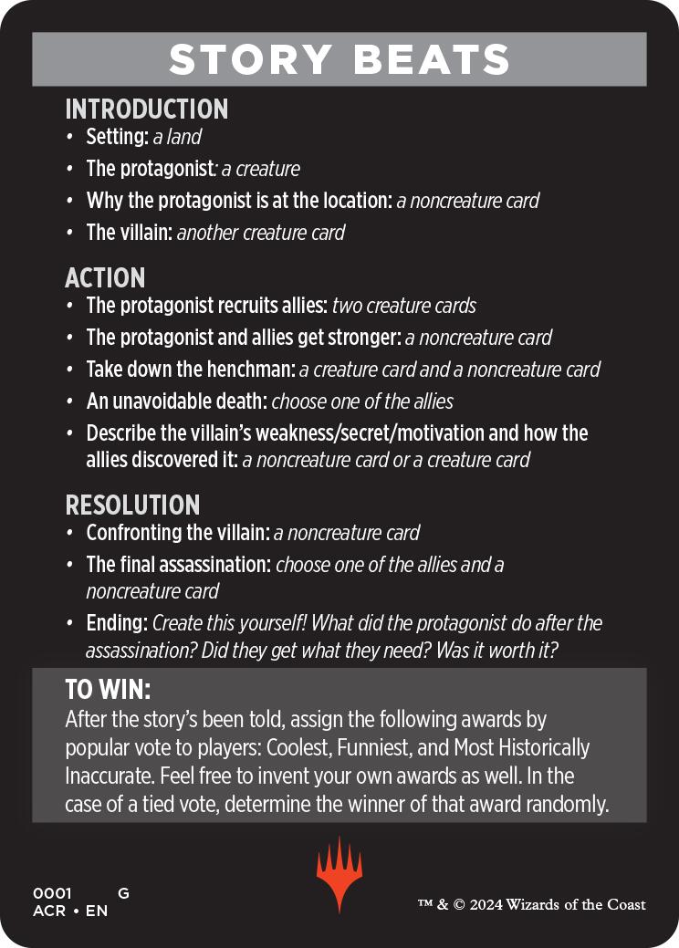 Into The Story: Assassin Edition (Magic Minigame) [Assassin's Creed Minigame] | Good Games Adelaide SA