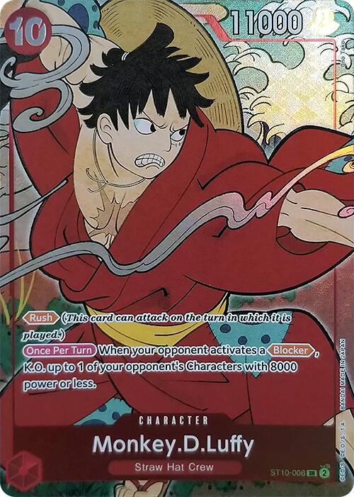 Monkey.D.Luffy (English Version 1st Anniversary Set) [One Piece Promotion Cards] | Good Games Adelaide SA
