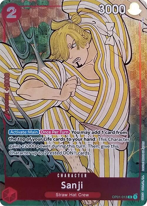 Sanji (English Version 1st Anniversary Set) [One Piece Promotion Cards] | Good Games Adelaide SA