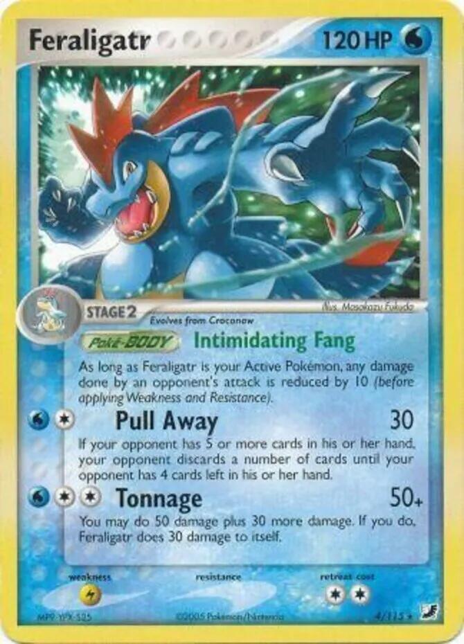 Feraligatr (4/115) (Theme Deck Exclusives) [EX: Unseen Forces] | Good Games Adelaide SA