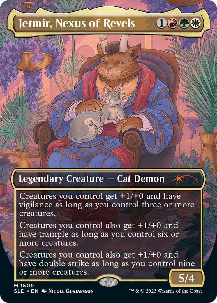 Jetmir, Nexus of Revels // Jetmir, Nexus of Revels [Secret Lair Commander Deck: Raining Cats and Dogs] | Good Games Adelaide SA