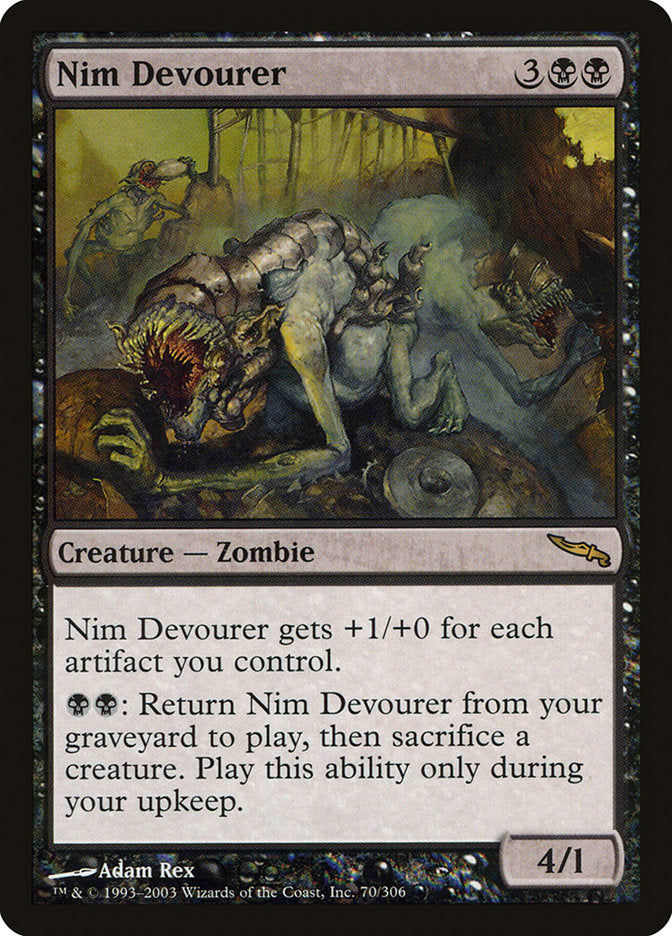 Nim Devourer 70 (Mirrodin)  - Foil | Good Games Adelaide SA