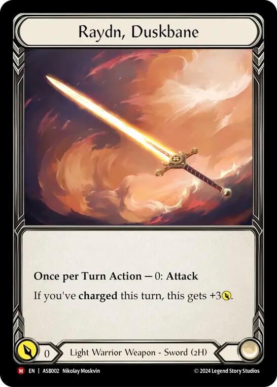 Raydn, Duskbane [ASB002] (Armory Deck: Boltyn) | Good Games Adelaide SA