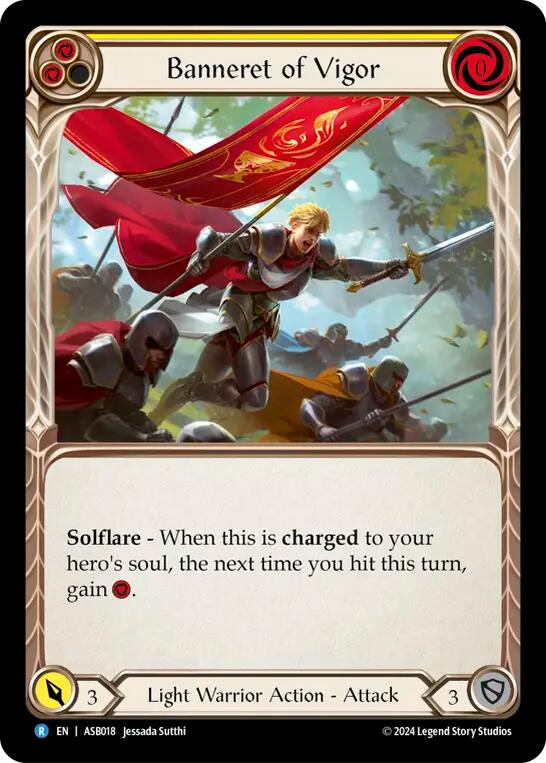 Banneret of Vigor [ASB018] (Armory Deck: Boltyn) | Good Games Adelaide SA