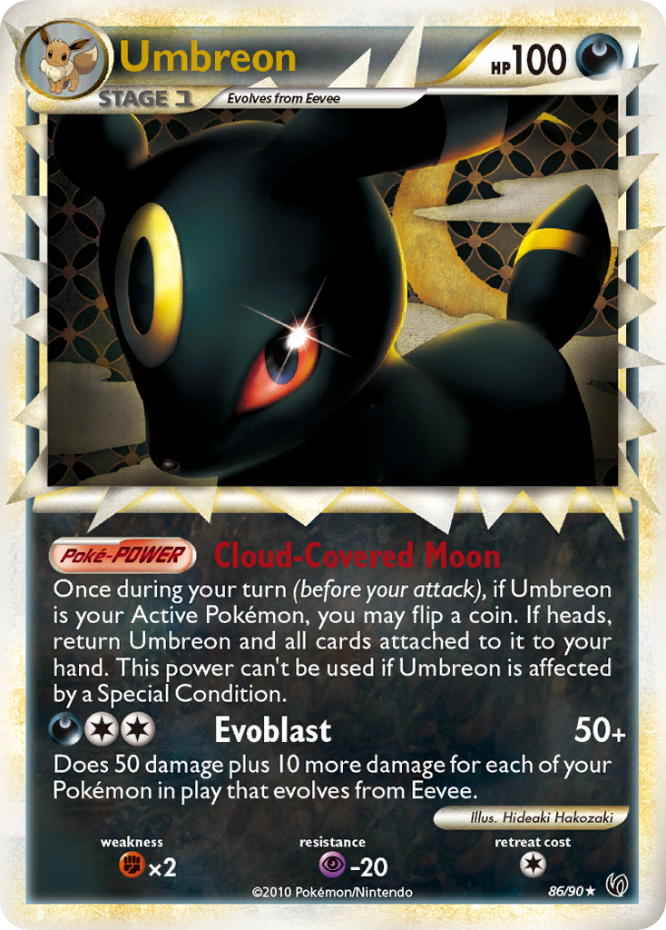 Umbreon (86/90) [HeartGold & SoulSilver: Undaunted] | Good Games Adelaide SA